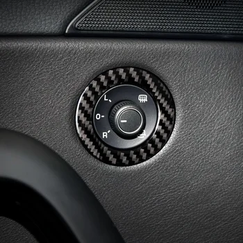 Pentru toate modelele VW scirocco R Accesorii din Fibra de Carbon Interne Autocolante Mânerul Ușii oglinda Retrovizoare buton 2009-2016 Styling Auto