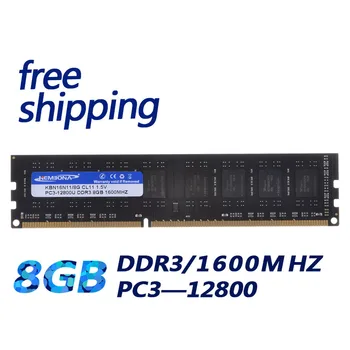 KEMBONA PC DESKTOP DDR3 1600MHz ddr3 8GB de Brand Nou Desktop Memorie Ram de lucru pentru Toata Placa de baza Imagine 2