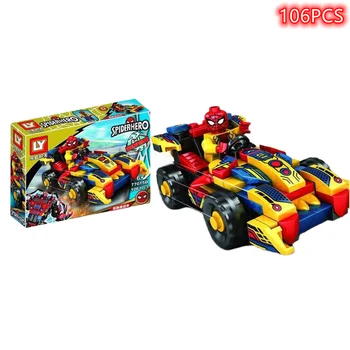 Avengers Marvel Spiderman Venin Armura Mech Mini Model De Acțiune Figura Blocuri Compatibil Legoboys Technic Orașe Jucarii Cadou Imagine 2
