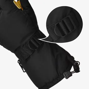Nouă Bărbați Femei piele de Căprioară de Schi Mănuși de Iarnă Vânt Cald Impermeabil Sporturi în aer liber Mănuși Touch Screen Anti-alunecare Mănuși de Ciclism