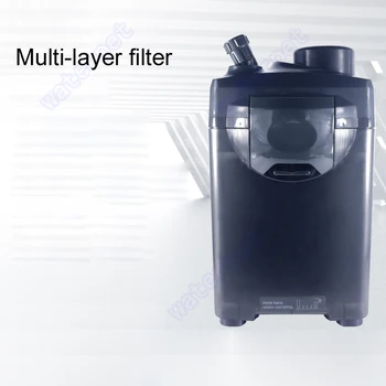 Acvariu filtru butoi trei-în-unul de purificare a apei tăcut pompa de circulatie iarba rezervor filtru extern box one drop