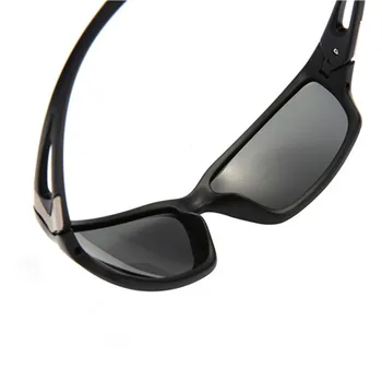Glitztxunk Bărbați ochelari de Soare Polarizat Designer de Brand Oglindă Pătrată Retro Ochelari de Soare Barbati Sport de Conducere Ochelari de Oculos Gafas UV400