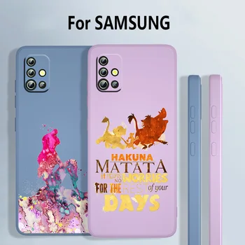 Stil Disney Stitch Pentru Samsung Galaxy A73 A72 A71 A53 A51 A52 A42 A33 A31 A32 A21 A22 A11 Lichid Coarda Caz de Telefon Capa