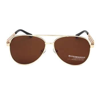 Psacss Polarizate Pilot de Epocă ochelari de Soare pentru Barbati Brand de Lux Designer de Ochelari de Soare Moda de sex Masculin de Conducere Ochelari gafas de sol hombre Imagine 2