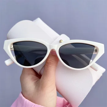 AKA OCULOS Ochi de Pisica ochelari de Soare Femei 2022 Mic Cadru de Lux de Designer de Ochelari Femei/Bărbați Ochelari de Moda pentru Femei Gafas De Sol Mujer