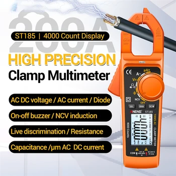 ST185 ampermetric Digital Multimetru 4000 Conta True RMS Ampermetru Tester de Tensiune Hz Capacitate NCV Ohm Tester Diode Accesspories