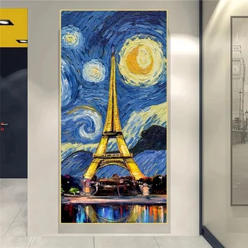 Van Gogh Lucrări de Poze Poster Canvas Tablouri și Printuri Post-Impresionism Art Decor picturi Murale Acasă Living Decor de Perete Imagine 2