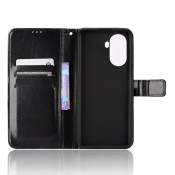 Flip Cazul În Care Telefonul Pentru Huawei Nova Y70 Plus Wallet Cover Pentru Huawei Nova Y70 Plus Y 70 Y70 Caz Din Piele Stil Carte Cu Suport Card
