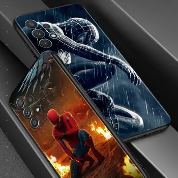 Pentru Samsung Galaxy A12 Cazul în care Telefonul pentru Galaxy A21s A22 A32 4G/5G Cazuri A51 A31 A13 A52 A52s A71 A72 Coque Erou Marvel Spiderman Imagine 2