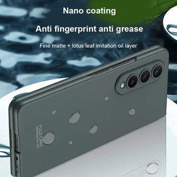 Ultra-subțire Caz de Protecție pentru Samsung Galaxy Z Fold 4 5G All-inclusive Coajă de Film pentru Z Fold 4 Transparent Ecran de Pliere Caz Imagine 2