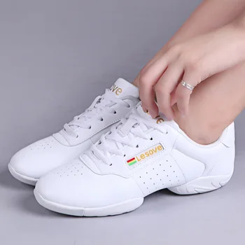 Femei Pantofi de Aerobic Fete Adidași Usoare ochiurilor de Plasă Respirabil Dans Pantofi Pentru Femei Copii Sport Aerobic Pantofi 28-44