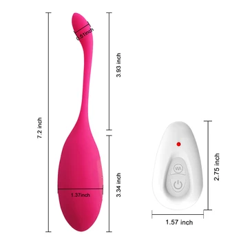Bile Vaginale Vibrator Kegel Strângeți Exercițiu Sex Bile Vibratoare Ouă De La Distanță Fără Fir Vibrator Ben Wa Adult Jucarii Sexuale Pentru Femei Imagine 2