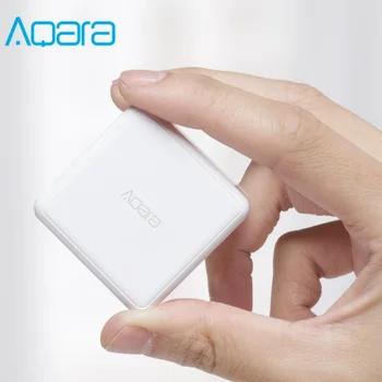 Aqara Cub Magic Controller Zigbee Controlate de Șase Acțiuni Pentru Casa Inteligentă Dispozitiv Inteligent Hidraulic de Lucru Cu Mi App Acasă