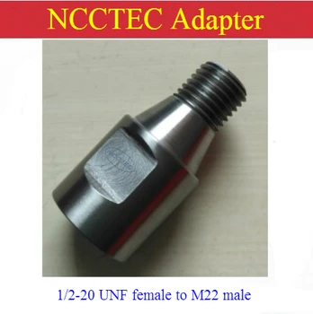 Adaptor Conector 1/2-20 UNF Feminin Inversă pentru a M22 Masculin/ Converti o Parte Electrica de Gaurit cu Diamant Mașină de Găurit burghie de Bază