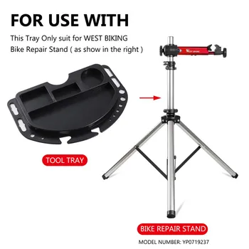 VEST BIKING Instrument Tava Compatibil Cu Bike Repair Stand ( număr Model YP0719237 ) Tavă Pentru Întreținere Display Stand de Reparare