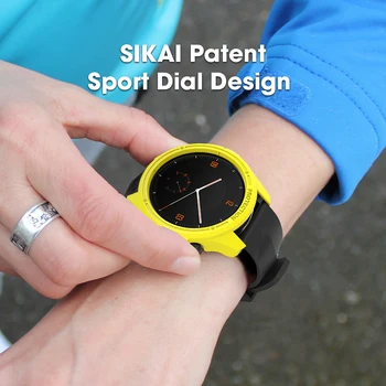 SIKAI Caz Pentru Ticwatch C2 Greu PC-ul Shell Ecran Protector de Acoperire pentru Ticwatch C2 Watch Inteligent Watch Accesorii Imagine 2