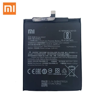 Original Xiao mi Baterie BN37 3000mAh Pentru Xiaomi Redmi 6 Redmi6 Redmi 6A Înaltă Calitate Înlocuire Baterii de Telefon