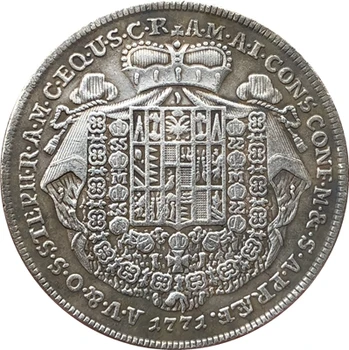 1771 Austria 1 Thaler monede copia 41.7 MM