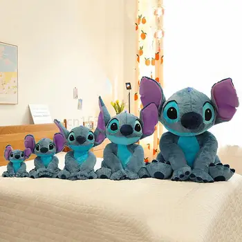 30-80cm Disney Lilo & Stitch Anime Jucării de Pluș Papusa Kawaii Cusatura Moi Umplute Pluș, Perne Decor Acasă Copii Fata Cadou Imagine 2