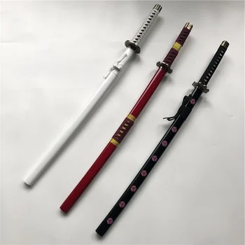 Anime 1:1 Cosplay Yama sabie magică Roronoa Zoro cu Sabia Armă Katana Espada Lemn Ninja Cutit Sabie de Samurai Prop Jucării 100cm