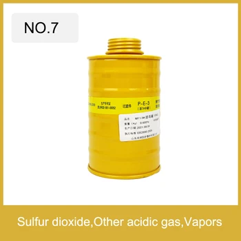 Nivelul 3 de Gaze cu Cartuș filtrant Organice, Amoniac, Acid Inlocuit Filtre de Tip Multi-gaz Proteja Siguranța Chimică aparat de Respirat