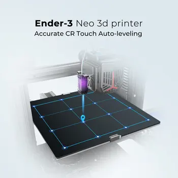 Cele mai noi Creality Imprimantă 3D Ender-3 Neo Actualizat cu CR Atingere Auto-nivelare Full-metal Bowden Extruder Mari Ondulat radiator