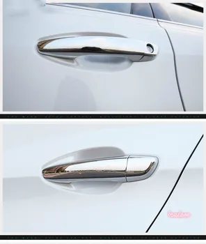 Pentru Peugeot 508 / 508sw / 508RXH 2012 2013 2016 2017 2018 Noi Chrome Masina Mânerul Ușii Capacului Ornamental Autocolant Accesorii Imagine 2