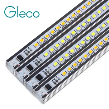 50PCS 220V LED Bar de Lumină SMD 2835 72LEDs 49cm aliaj de Aluminiu PCB nu ai nevoie de driver pentru proiect de iluminat bucătărie cabinet de lumină