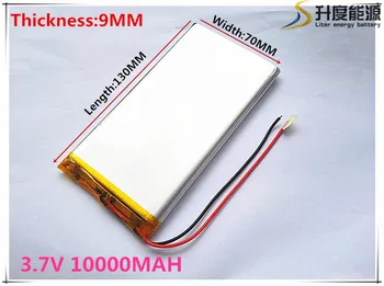 Li-po Polimer baterie de 10000 mah 3.7 V 9070130 smart home MP3 boxe baterie Li-ion pentru dvr,GPS,mp3,mp4,telefon mobil,vorbesc