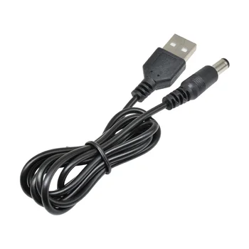 Cablu de Extensie USB USB la DC 5.5x2.5mm Extender Cablu de Date Cablu de 5V DC 9V/12V Pas Modulul Convertor USB Cablu Adaptor Imagine 2