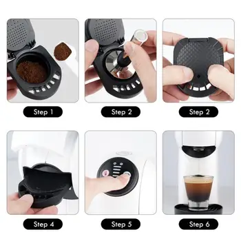 1 buc Capsule Adaptor Pentru Dolce Gusto Capsule de Cafea Pentru a Converti Un Suport Compatibil Cu Dolce Gusto Crema de Filtru de Cafea Accesoriu Imagine 2