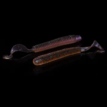 De MERS pe jos de PEȘTE Pescuit Nada 60mm 80mm 100mm G coada Moale Momeli de Pescuit Wobbler Bass Momeală Artificială de Pescuit moale Atrage Tacke