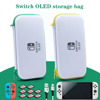 Caz Pentru Nintendo Comutator OLED Consola de Caz care Transportă Husă de Protecție Greu Transporta Sac de Depozitare Comutator OLED Pochette Accesoriu de Joc