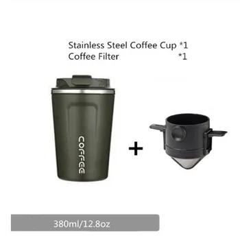 Reutilizabile Cafea Filtru Portabil de Cafea Halbă de Călătorie de Mână-a făcut Cafea Dripper Ceașcă de Ceai Set Ibric de Cafea Coffeeware Camping Produs