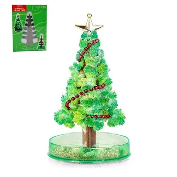 Copacul De Hartie Floare Pom De Crăciun Magic Udarea Să Crească Creative Cristal Magic Jucării De Brad Cadourile De Crăciun Imagine 2