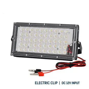 1 Pachet de 12V 50W LED Proiector LED-uri de Lumină de Inundații IP66 rezistent la apa 5000lm în aer liber, Super-Luminos Lumini de Securitate Pentru Exterior Imagine 2