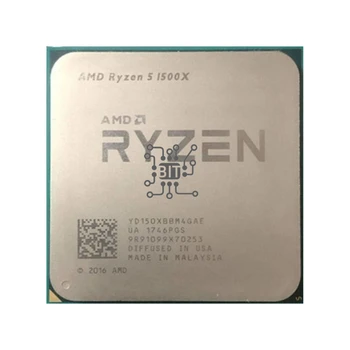 AMD Ryzen 5 1500X R5 1500X 3.5 GHz Quad-Core CPU Eight-Core Procesor L3=16M 65W YD150XBBM4GAE Socket AM4