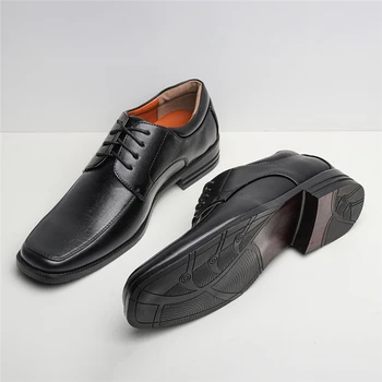 2021 vara oamenii de afaceri din piele pantofi formale pantofi pentru bărbați de agrement Japoneză cap pătrat pantofi de piele
