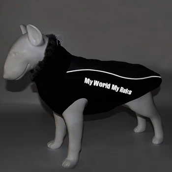 XL-6XL Câine de Companie Haine de Iarna Cald Îngroșa Pulover Pentru Mediu Câine Mare Haina Sacou în aer liber Pentru Provizii Câine Haine Imagine 2