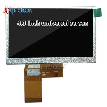 4.3-inch cu 480 × 272 dot color TFT color LCD module for MP4, GPS, PSP, Masina.MCU, PIC, AVR, 40PIN transport gratuit