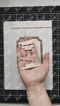 Manual Clasic Cadru Cald Folie Placa Album Foto Decorative Relief Carte de Hârtie Meserii Provizii Face DIY Scrapbooking Imagine 2