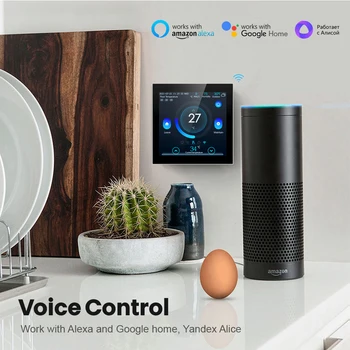 Smart Podea, Termostat,Tuya WiFi Electric/Apa de Încălzire cu regulator de Temperatură,Smart Home pentru Alexa Google Acasa Alice