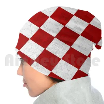 Croația Red & White Căciuli Pulover Capac Confortabil Croata Croația Cr Hr Hrvatska Europa De Copii Mândria De Fotbal