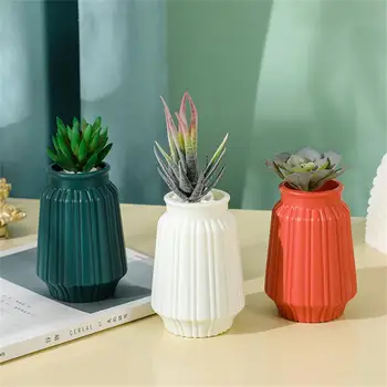Transparent de Sticlă, Vase pentru Plante Sticla Ghiveci Nordic Creative Hidroponice Terariu Aranjament Recipient Flori Masa Vaza Imagine 2