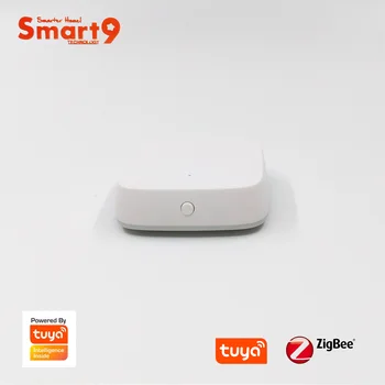Smart9 ZigBee Temperatură și Senzor de Umiditate de lucru cu TuYa ZigBee Hub, Viața Inteligentă App Control de la Distanță Alimentat de TuYa.