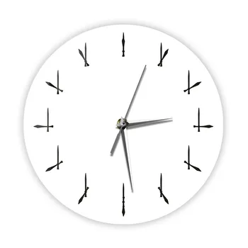 Ceas Termen De Ceasuri Redundante Ceas De Perete Home Decor De Perete Ceas De Arta Minimalist Redundanță Tăcut Non Ceas Ticăie Pentru Dormitor