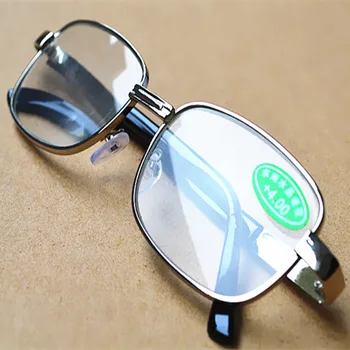 Noul high-definition cristal de sticlă de ochelari de citit, nu se teme de zgarieturi metal mare rama de ochelari de citit Imagine 2