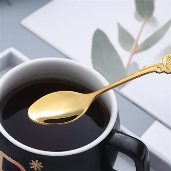 Ceai Chinezesc Scoop Matcha Spice Lingura De Cafea Ustensile De Bucătărie Lingurita Linguri De Lemn Puer Set De Crăciun Mini Drăguț Teaware Mese