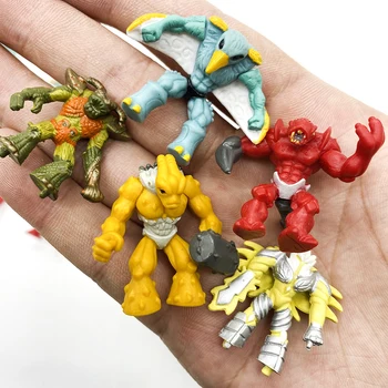 3CM Gormiti Lorzii Naturii Reveni! Războinic Ocean Trib Serie Completă De Acțiune Monstru Figura Minifigure Băiat Jucărie