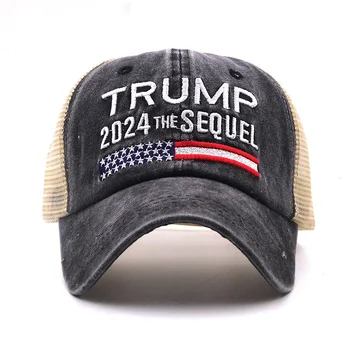 Trump fierbinte 2024 Prezidențiale Americane Pălărie Face America de Mare din Nou Pălăria Donald Trump Republican Pălărie Capac MAGA Brodate Plasă de Cap